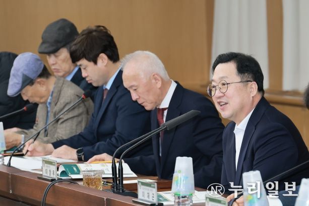 이장우 대전시장, 중견 언론인들과 대화의 시간