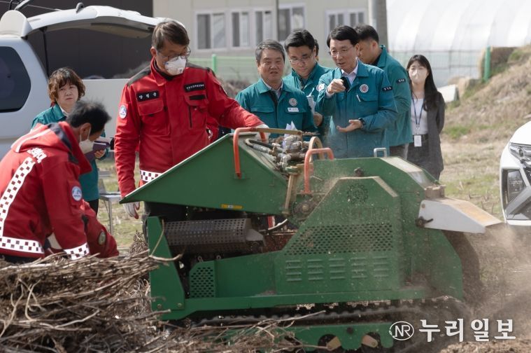 김성중 경기도 행정1부지사, 여주시·양평군 산불 예방 현장 점검