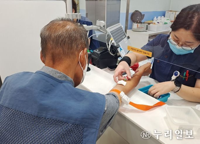 쓰담쓰담 닥터 홈케어 사업 의료기관 진료 및 검사(23.8.21.)