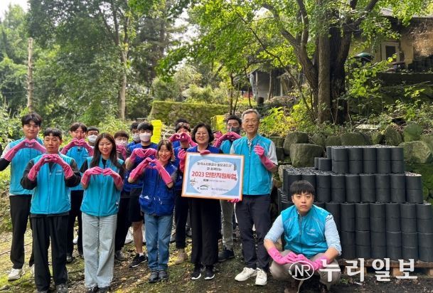 하남시종합사회복지관, 한국수자원공사 팔당권지사와 연탄나눔 진행