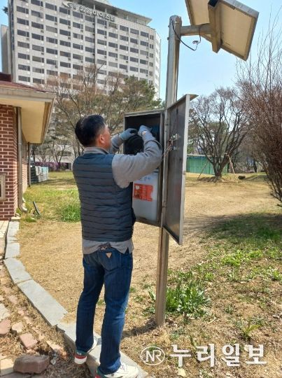 일산호수공원 기피제 점검