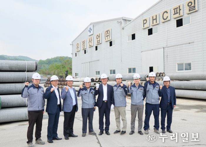 이충우 여주시장, ‘유정산업(주)’ 기업체 현장 방문