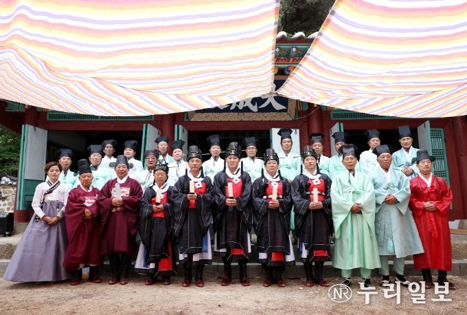 하은호 군포시장 초헌관으로 석전(釋奠) 봉행