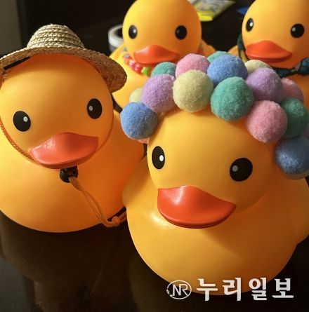 2024 아라마린페스티벌 덕레이스에 참여하는 선수들(고무오리)