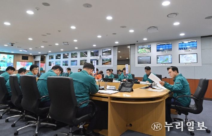 김태흠 지사 호우 피해 점검회