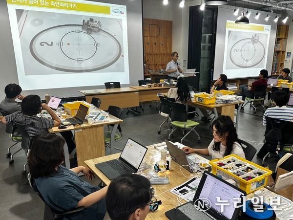 대전교육청, AI·SW교육 교구 활용 연수 운영