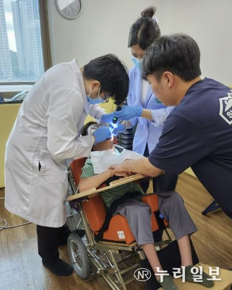안산시 단원보건소, 장애인 대상‘찾아가는 치과 순회 진료’실시