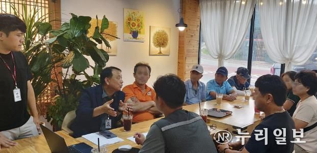 포천시 화현면, 명덕2리 시도 22호선 인도 설치 공사 주민설명회 개최