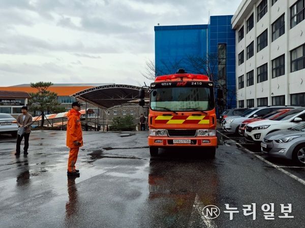 대전교육청-소방서, 소방차 진입로 확보를 위한 합동점검 추진