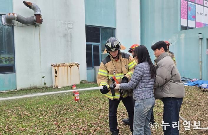 수원시 팔달구 인계동, 재난 대응능력 향상을 위한 2024년 합동 소방훈련 실시