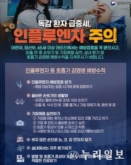 설 명절 감염병 예방의 첫걸음, 독감·코로나19 예방접종 챙기세요!