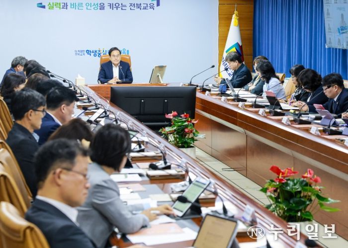 서거석 교육감 “내실화된 학생부 기록에 정성 들여야”
