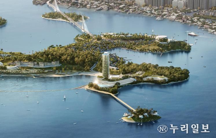 여수 K관광지 조감도