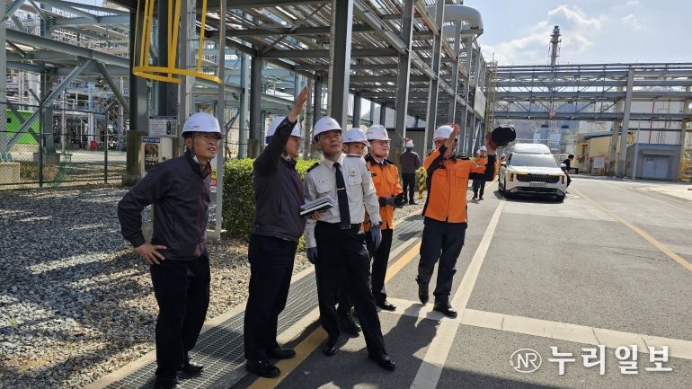 전남소방, 금호석유화학(주) 여수고무공장 현장 소통 강화