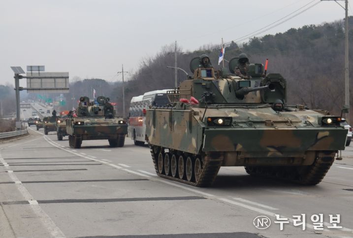 제8기동사단 불무리여단, 8일부터 야외 전술훈련 실시