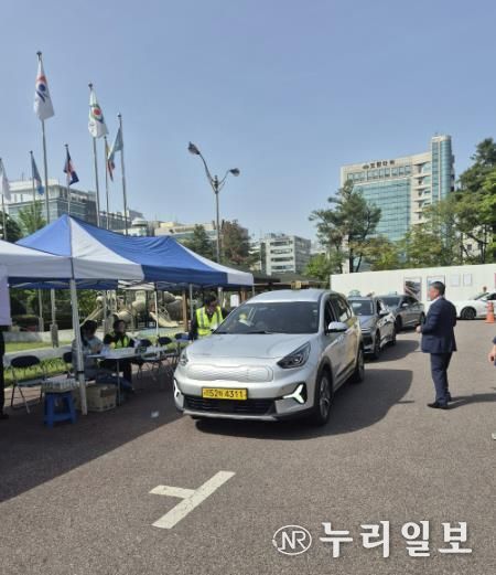 개인택시 청결상태 점검 사진