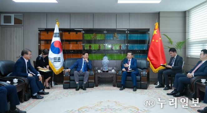 중국총영사 면담