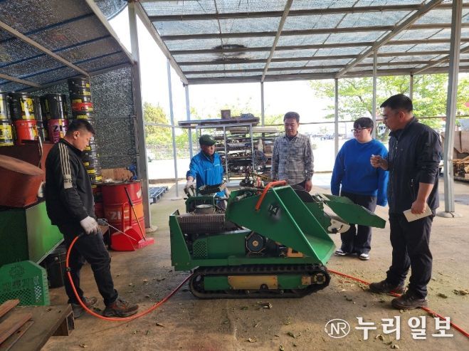 원거리 농기계 임대사업 협업