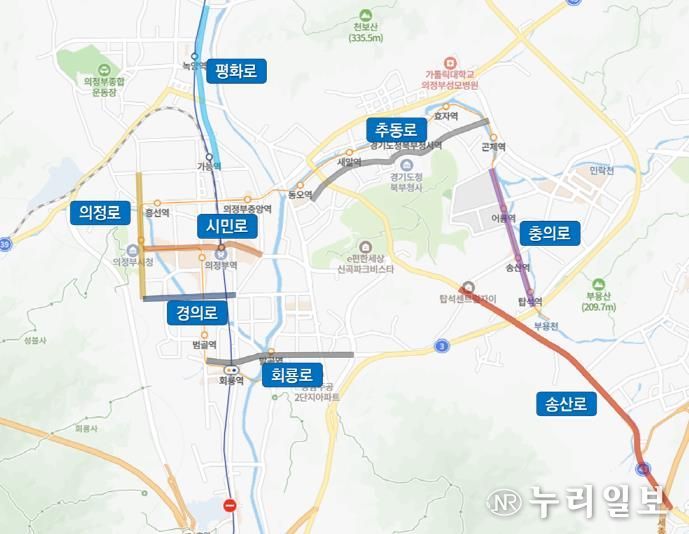 의정부시, 교통신호체계 최적화 3단계 완료…평화로 등 주요 도로 통행여건 개선