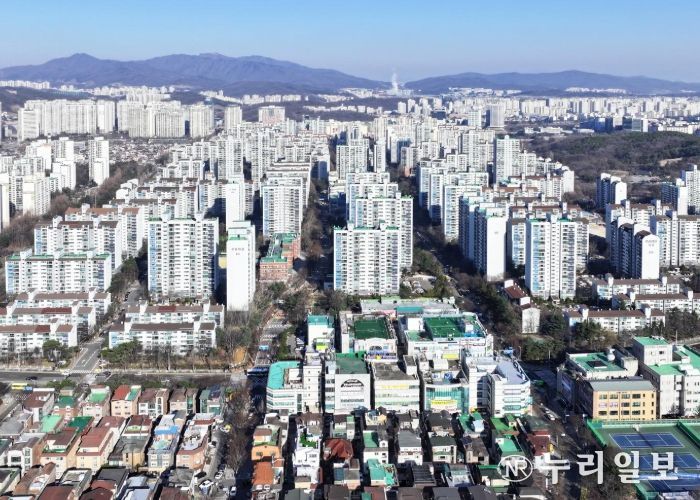 분당신도시 전경