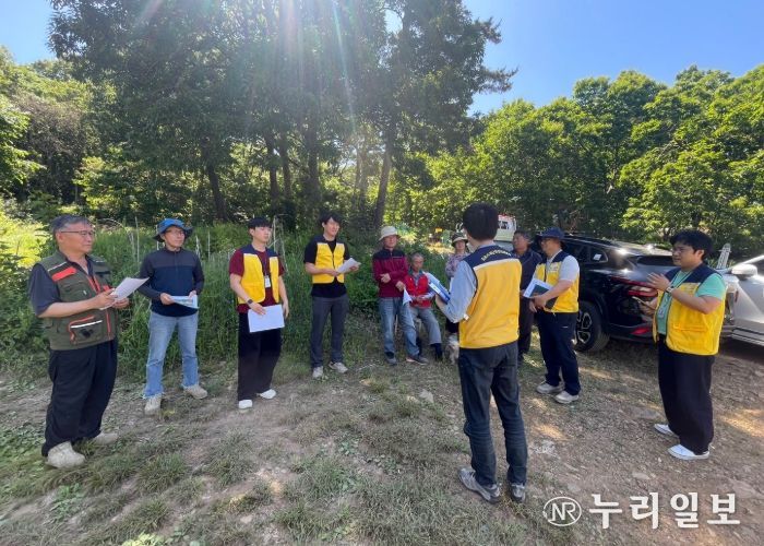 주민대피훈련 모습