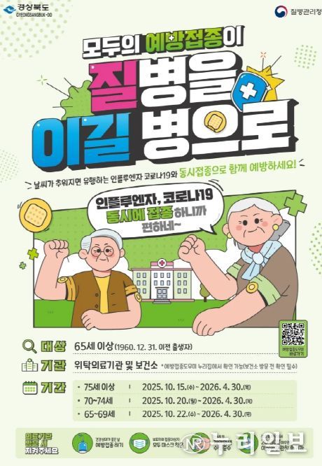 고위험군 코로나19 예방 접종 시행