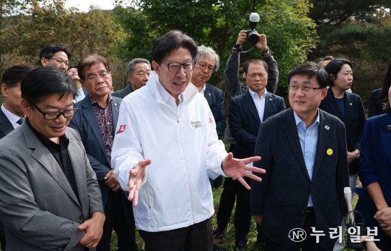 금정산국립공원 예정지 현장방문(금정산 남문습지)