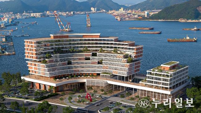 디지털마산자유무역지역 조감도