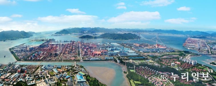 포스코 광양제철소 전경