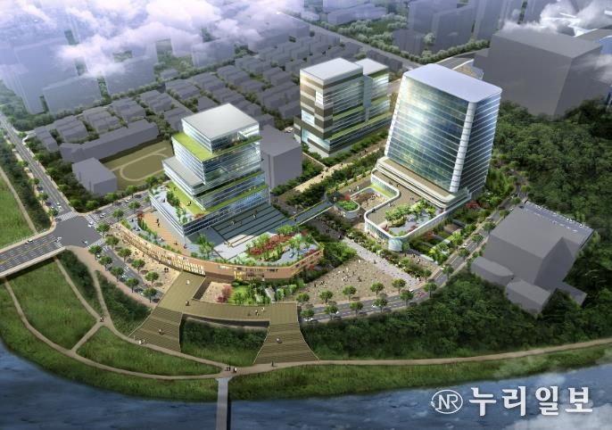 성남시 바이오헬스 첨단 클러스터 조감도