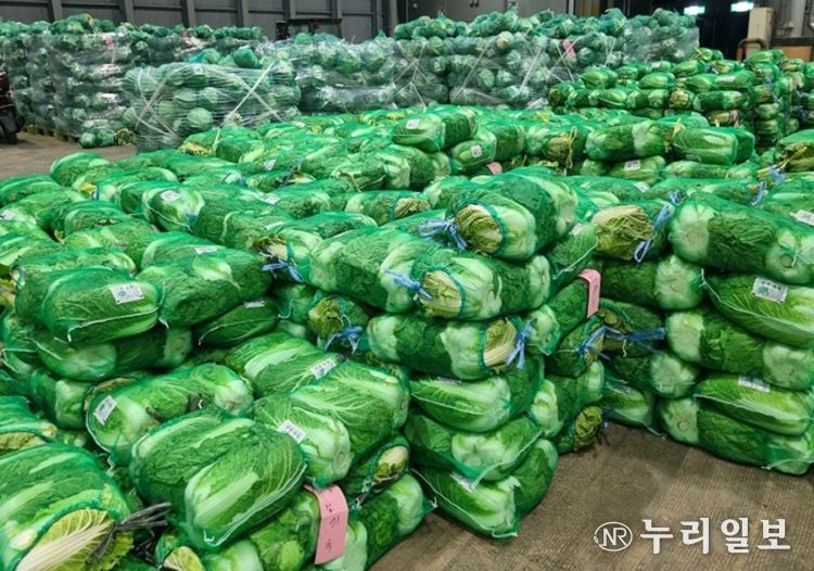 노은농수산물도매시장, 김장시장 개설