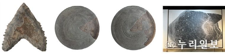 거제 대포패총 작살촉, 가야의 문양뚜껑토기, 하동 대곡리의 암혈바위