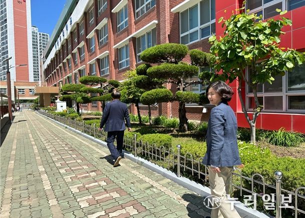 김효정 의원(국민의힘, 만덕ㆍ덕천) 백산초 현장방문