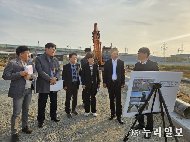 전북도, 익산 송학동 상습 침수지역 대응사업 현장 점검