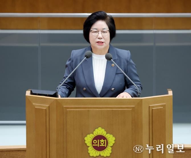 경기도의회 김옥순 의원, ‘사립학교 운영 개선·학교급식 공공성 회복·경기RE100 실효적 추진’ 촉구