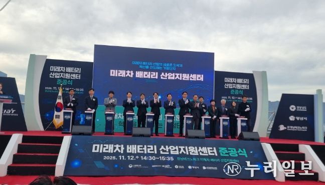 미래차배터리산업지원센터준공식