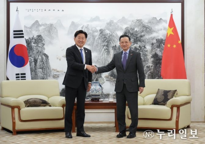 오영훈 지사와 다이빙(戴兵) 주한중국대사 면담