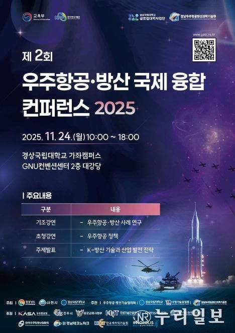 ‘제2회 우주항공·방산 국제 융합 콘퍼런스 2025’ 개최