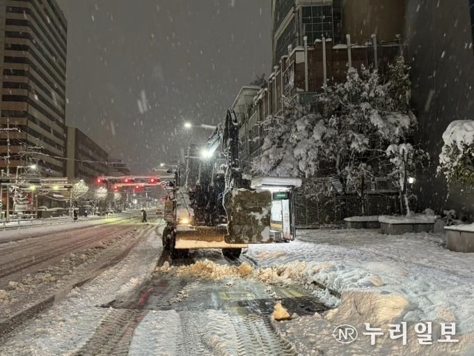 2024년 안양시 제설작업