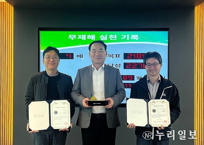 제주에너지공사, 안전보건경영시스템 국제표준 ISO45001 인증 획득 및 무재해 4배수 달성