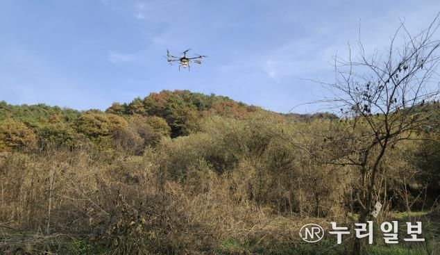 포천시, 아프리카돼지열병(ASF) 차단 위한 야생동물 기피제 살포