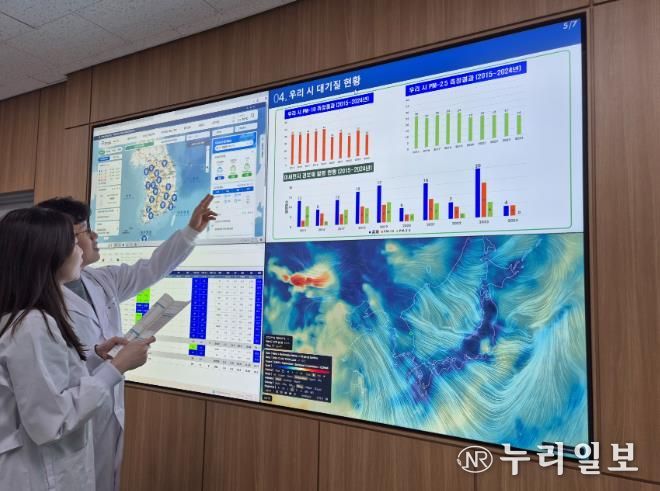 광주광역시 “대기질 정보 문자서비스 신청하세요”
