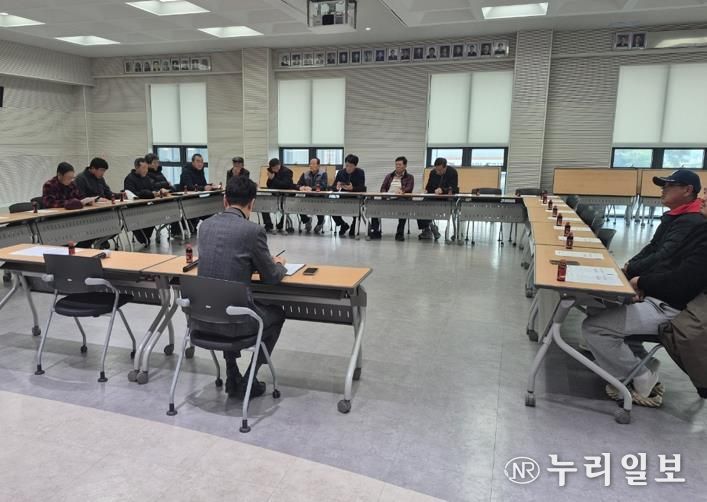 '25 ~'26년 안성시 미양면 마을제설단 운영 간담회 개최