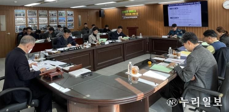 전남자치경찰위 정기회의 사진