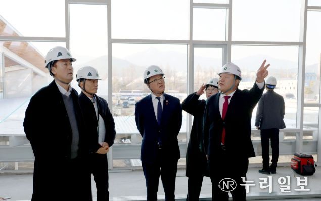 조원휘 의장, 유성복합터미널 현장 점검