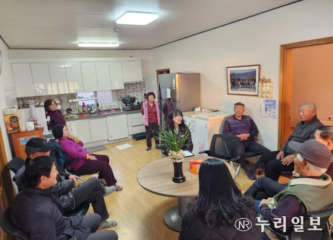 설성면, 새해맞이 경로당 현장 방문