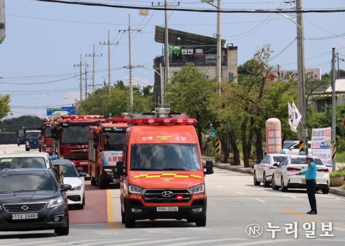전북특별자치도소방본부, 긴급차량 우선신호제어로 골든타임 확보 성과