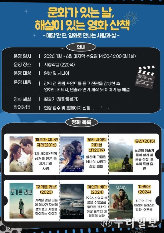 , '문화가 있는 날, 해설이 있는 영화산책'운영