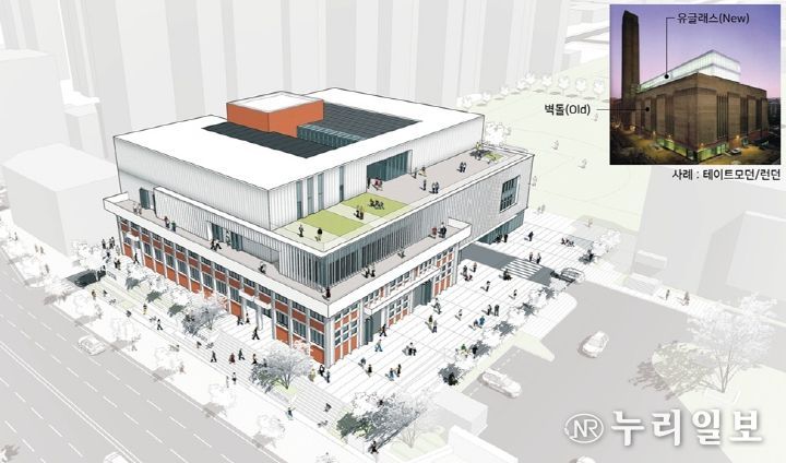 생활SOC 학교시설복합화 기공식, 대전 최초 지역-학교 상생공간 탄생-조감도