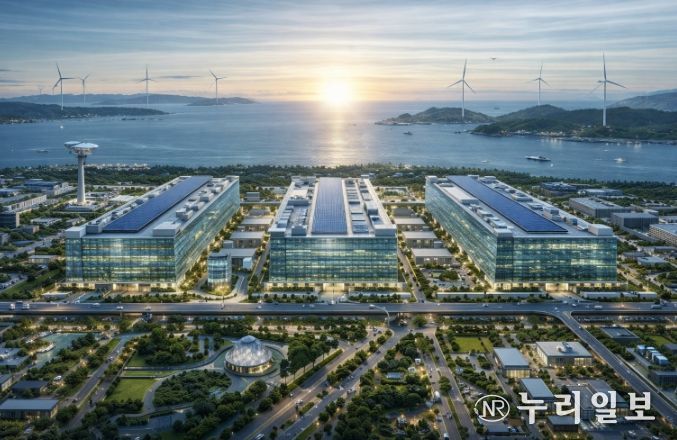 첨단반도체 팹 조감도